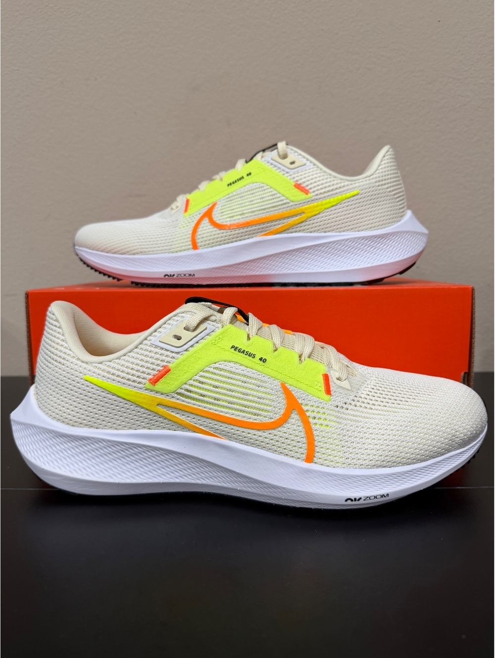 Size 11 - Nike Air Zoom Pegasus 40 ”Coconut Milk Lime”
